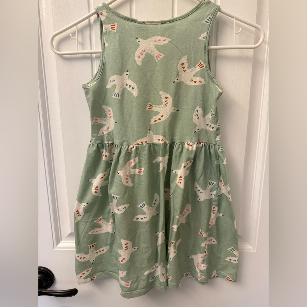 H&M Kids Mint Bird Pattern Dress - Picture 4 of 4
